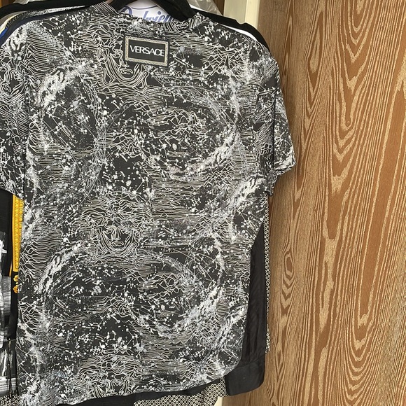 🌌Very Rare Versace Constellation Medusa Head Star print tshirt🌌 - Picture 7 of 16